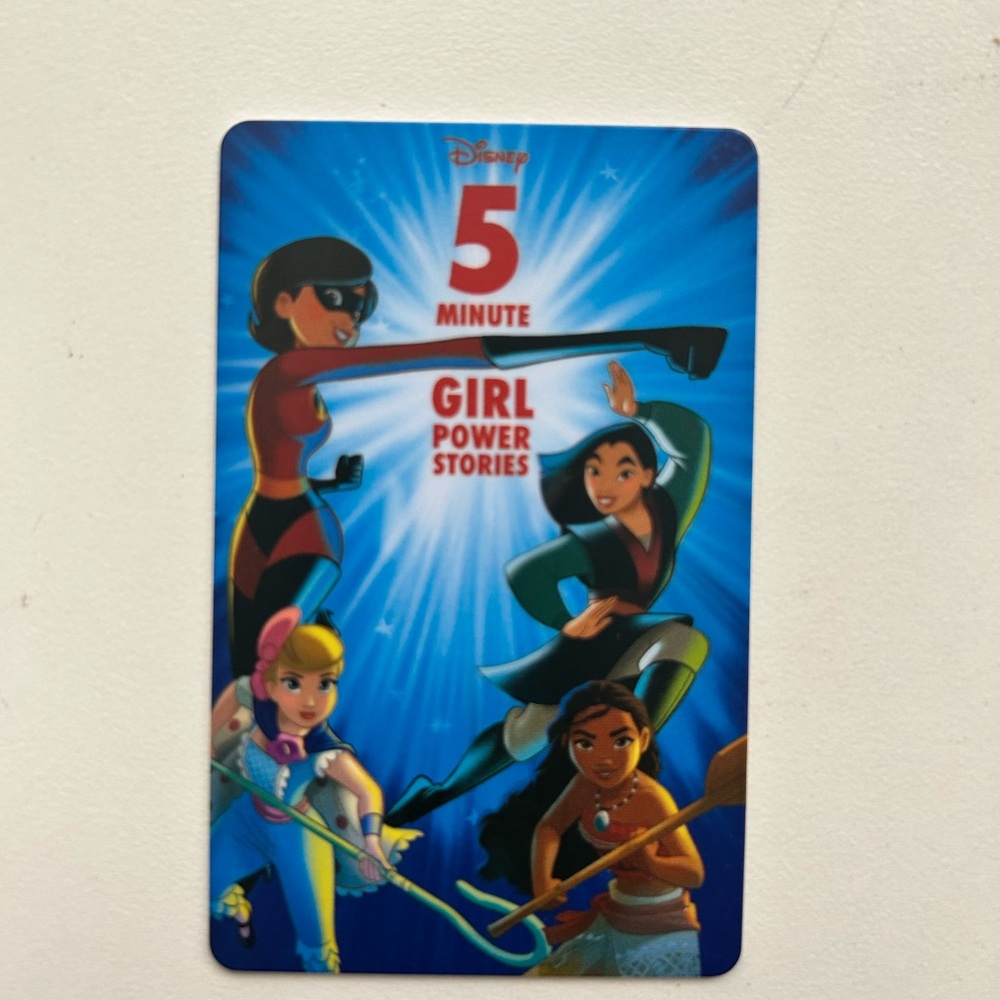 Yoto Audiobook Disney 5 Minute Girl Power Stories
